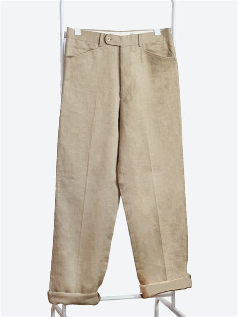 hermes linen pants|hermes men ready to wear.